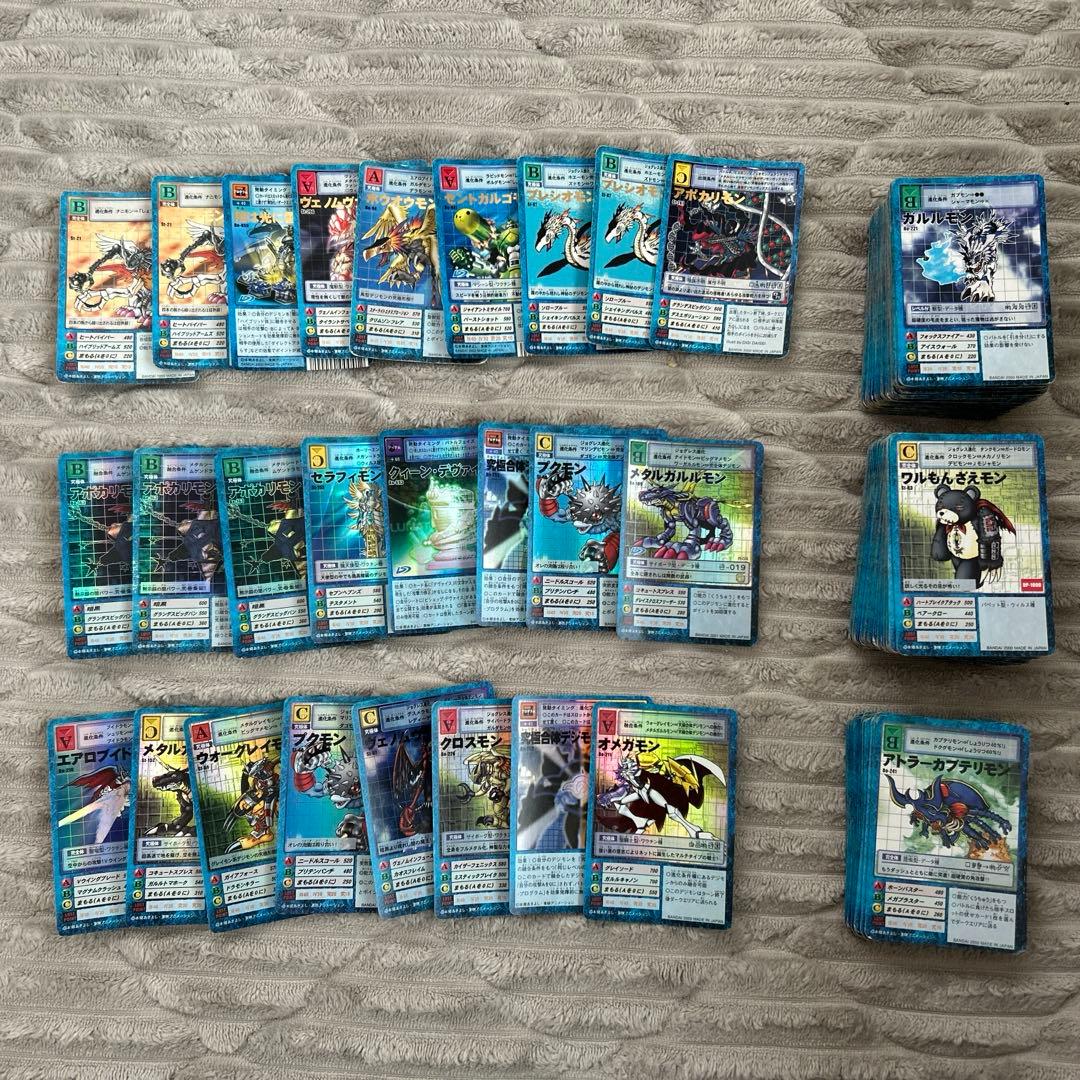 デジモンカード旧　キラカード35枚　ノーマル247枚　合計282枚セット　引退品