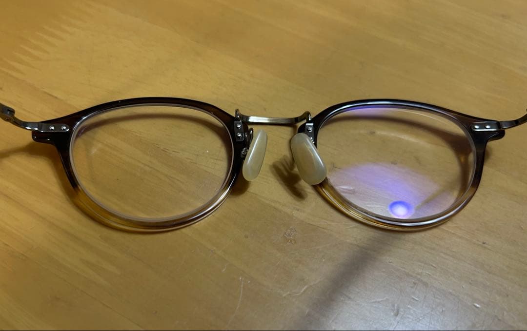 金子眼鏡 PURA VINTAGE メガネ(度あり)46⬜︎23-145