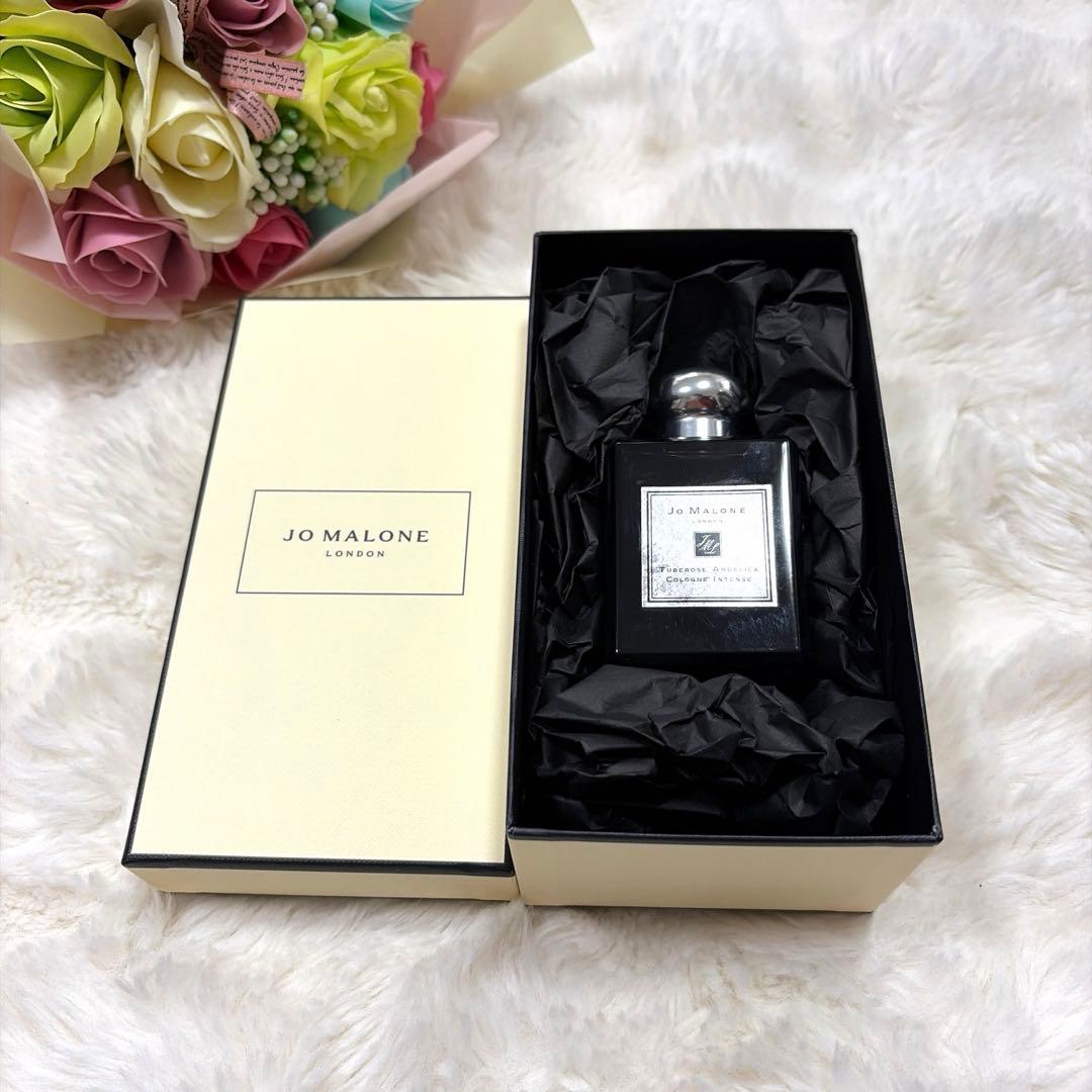 残量多め JO MALONE チューベローズ 香水 50mm 箱付き