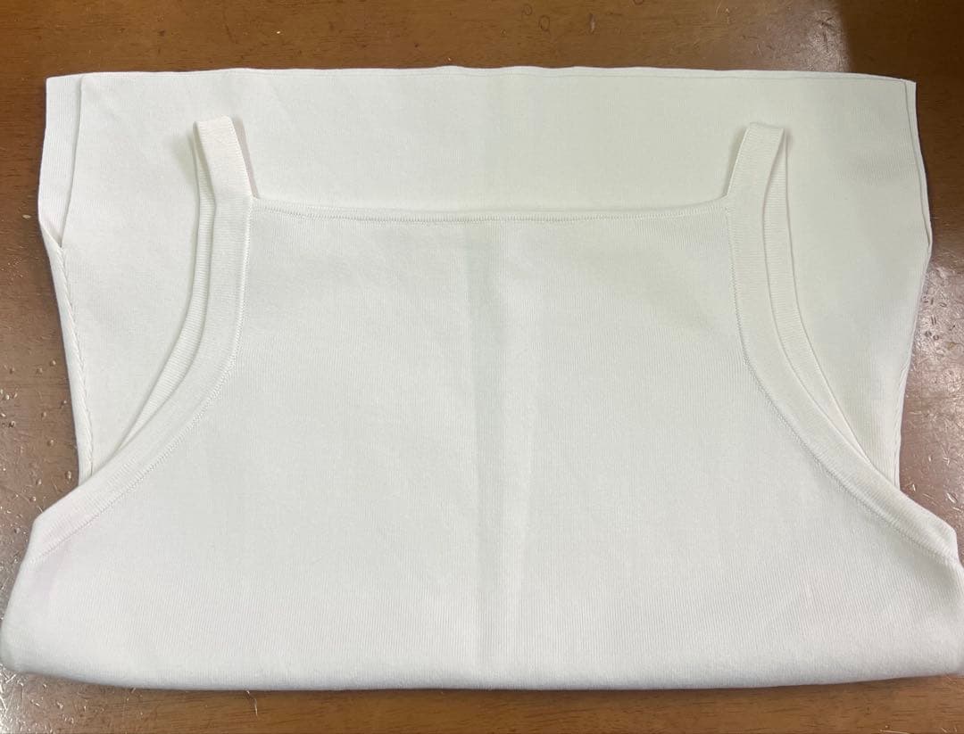 デミルクスビームス／ヘルシーニットキャミ.M ホワイト