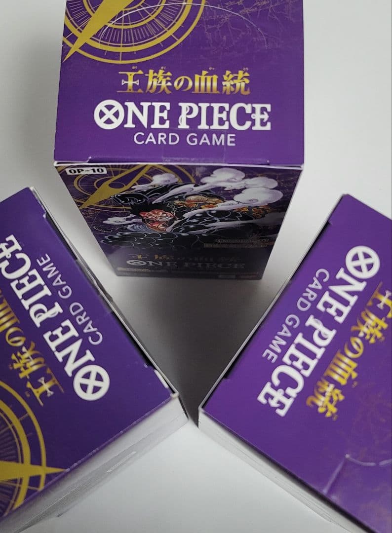 ワンピースカード　王族の血統　3BOX テープ付き
