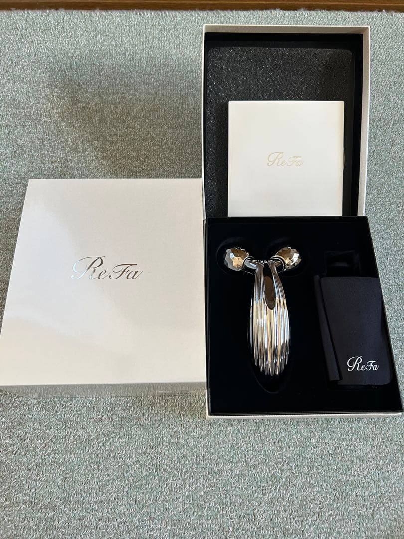 ReFa 美顔ローラー ダブルボール シルバー　新品　未使用