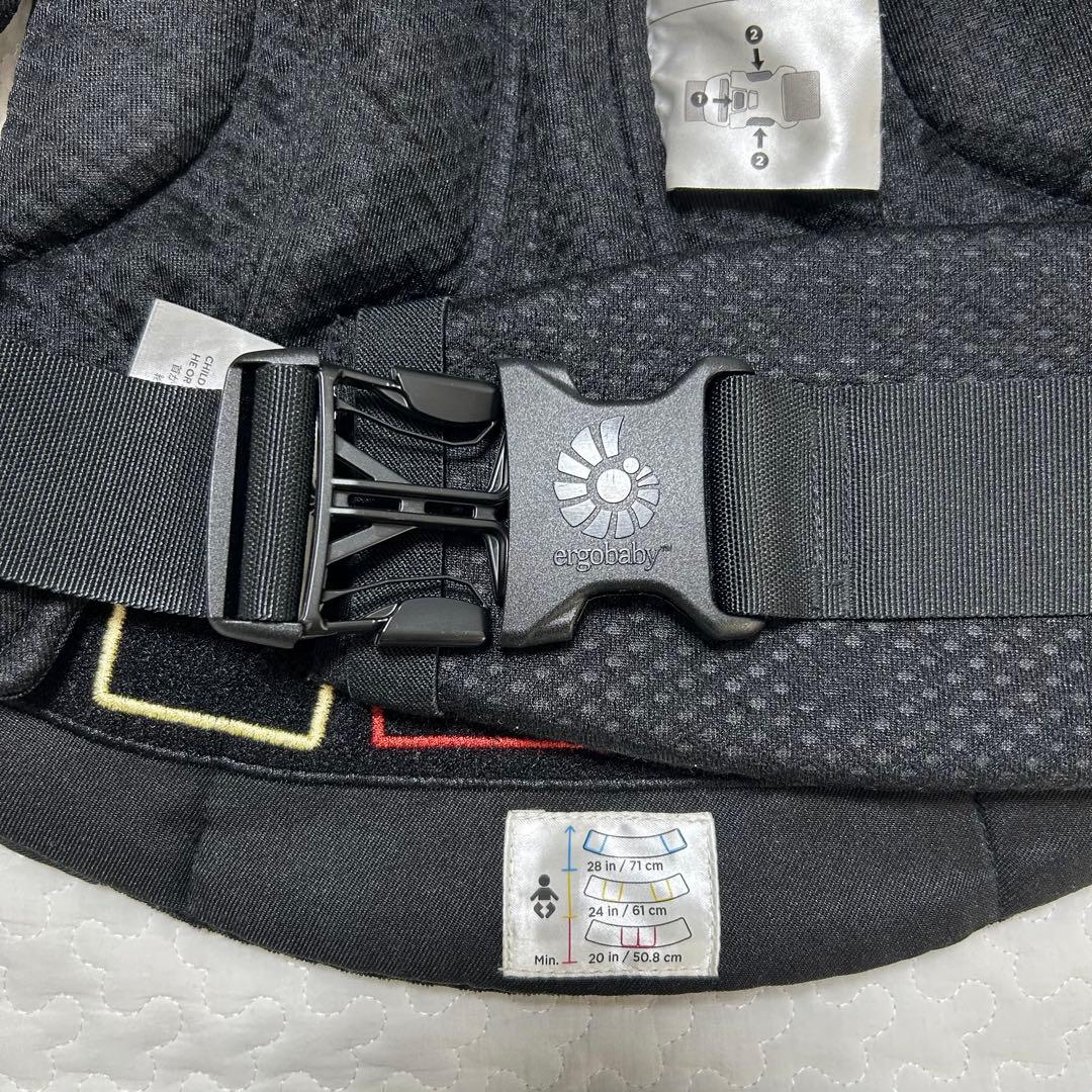 エルゴベビー 抱っこ紐 オムニブリーズ ブラック 箱付き