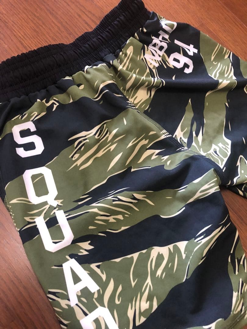 shoyoroll neighborhood コラボノーギショーツ　カモ柄