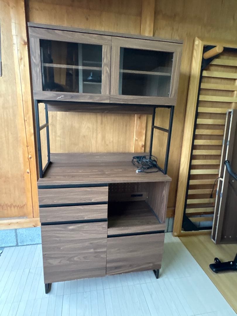 【引取or直配送】YMWORLD (ワイエムワールド) 食器棚