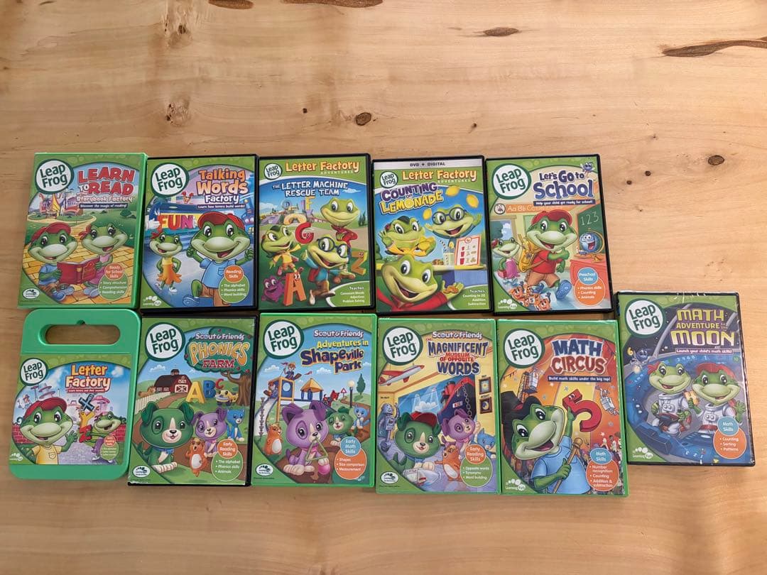 LeapFrog 教育DVDセット 11枚
