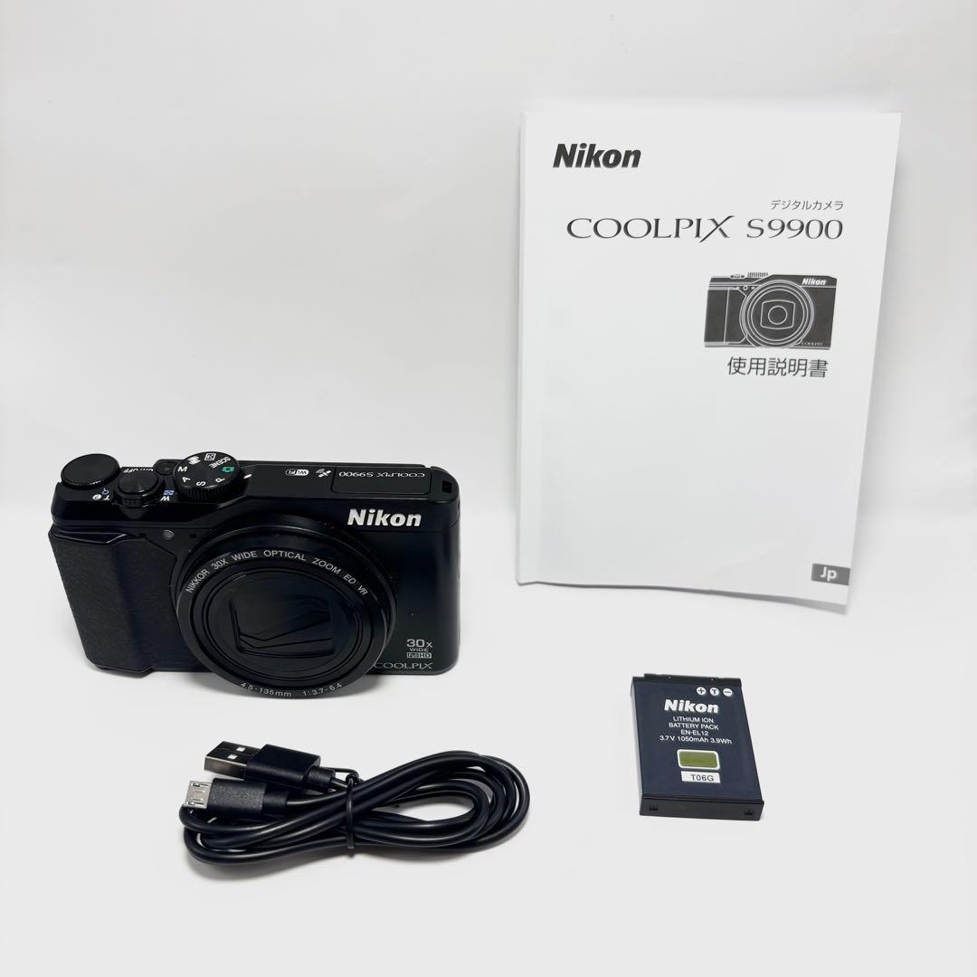 【週末限定値下げ】【美品】Nikon COOLPIX S9900 ブラック