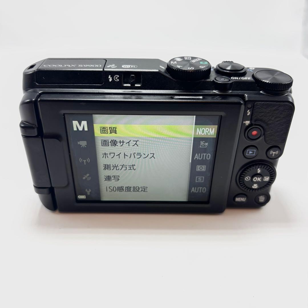 【週末限定値下げ】【美品】Nikon COOLPIX S9900 ブラック