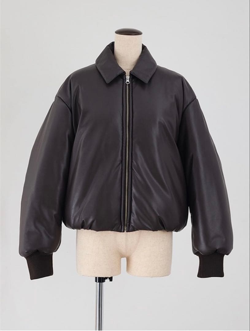 FORME東原亜希　ブラウン　ボンバージャケット