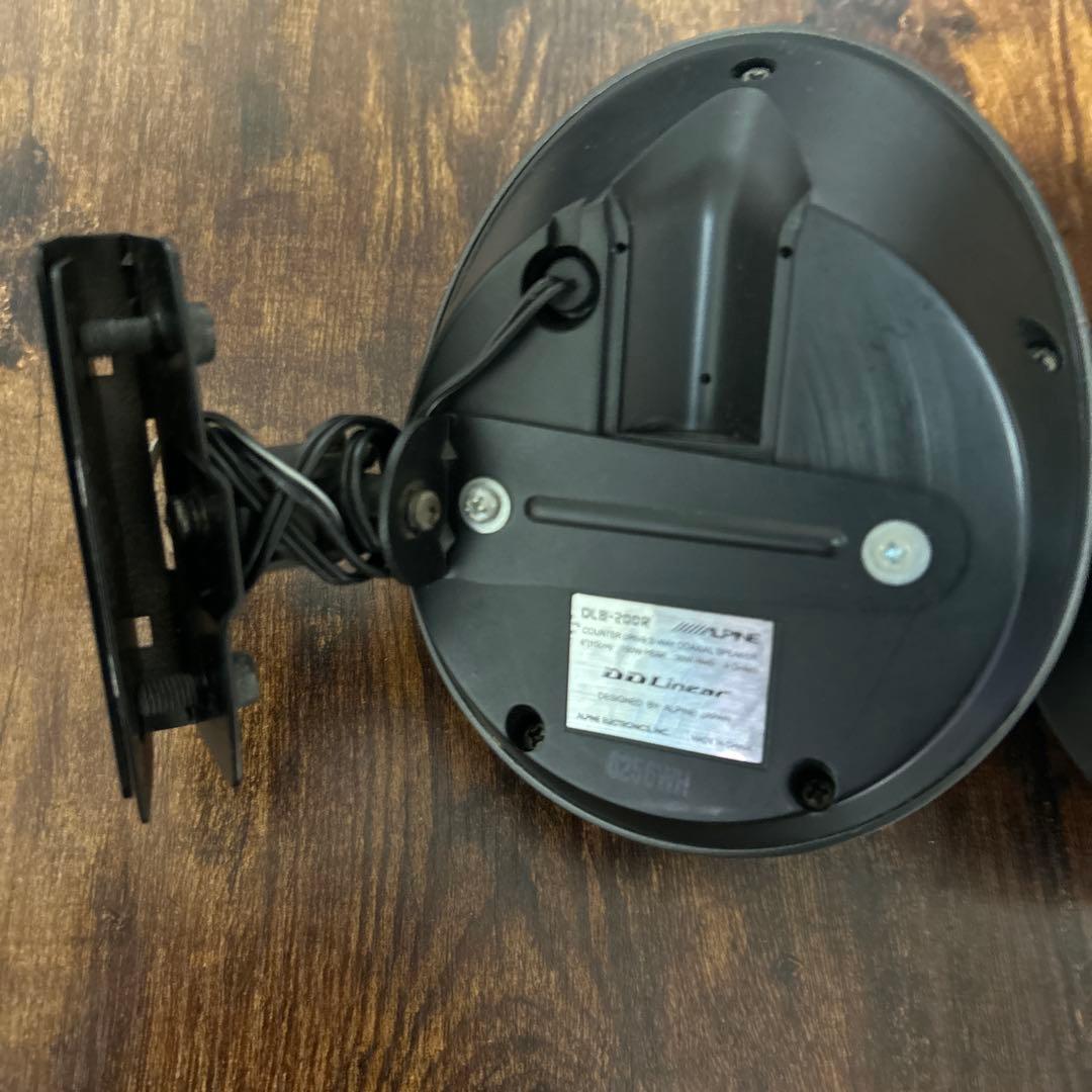 ALPINE DLB-200R アルパイン製サテライトスピーカー 2個セット