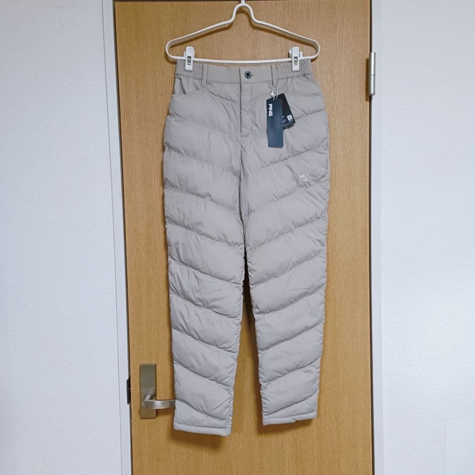 新品PINGゴルフ中綿パンツ防寒保温　Lレディース GOLF