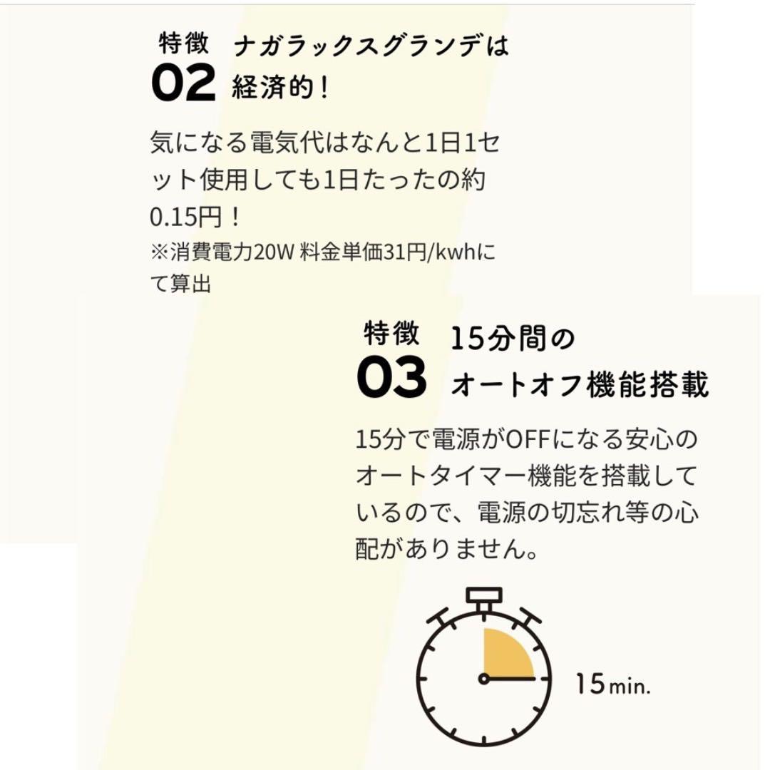 ナガラックスグランデ　美品　送料込み