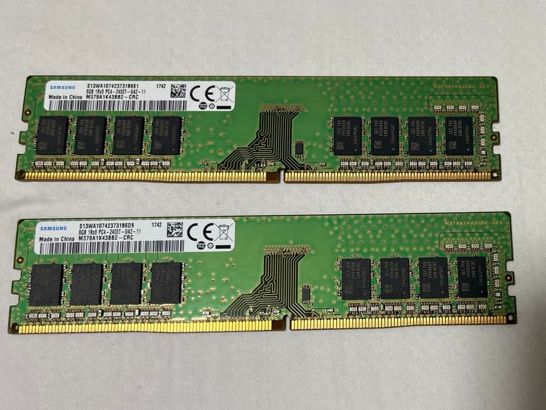 Samsung DDR4 8GB ×2枚