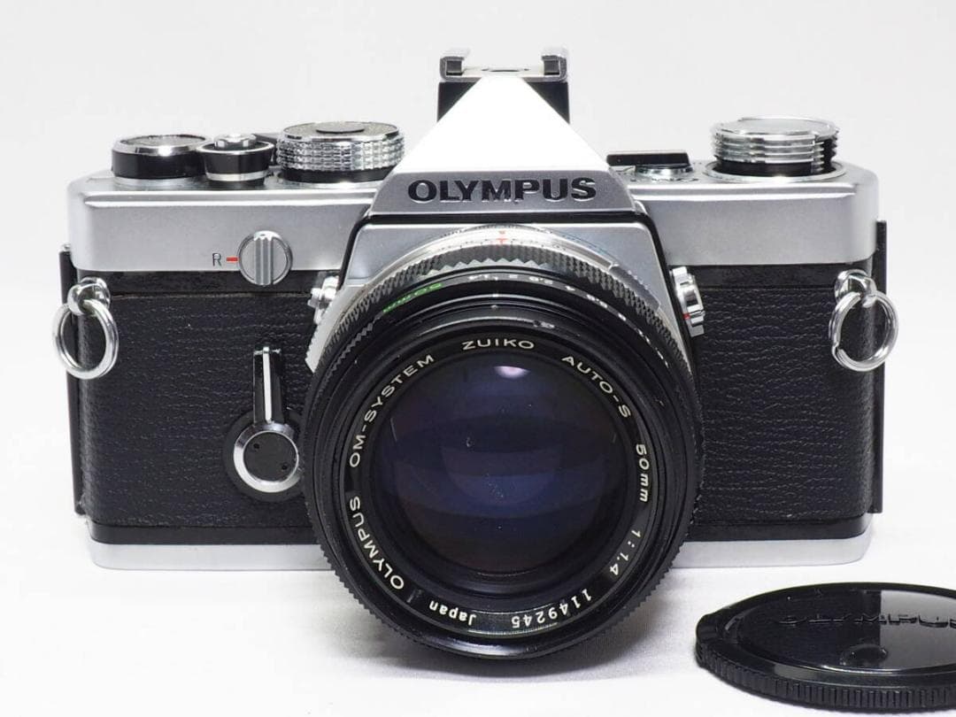 フィルムカメラ OLYMPUS OM-1 + ZUIKO AUTO-S 50mm F1.4