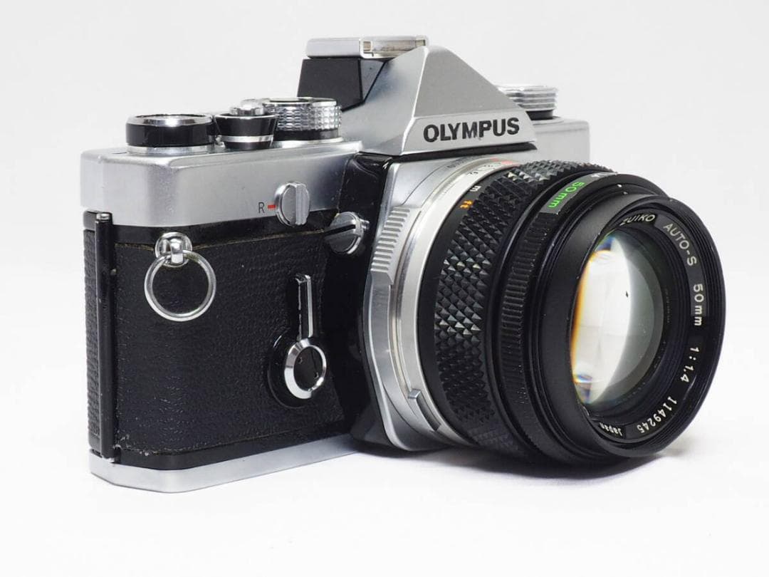フィルムカメラ OLYMPUS OM-1 + ZUIKO AUTO-S 50mm F1.4