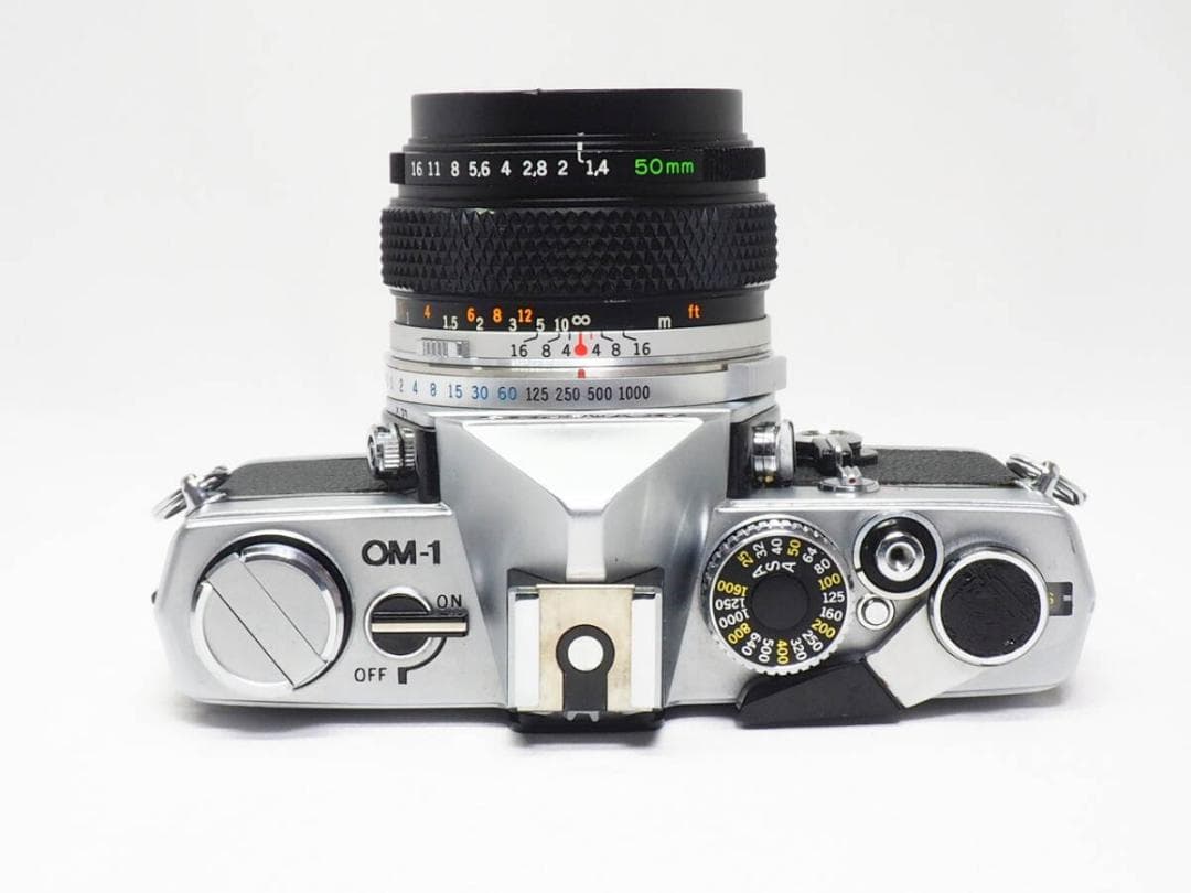 フィルムカメラ OLYMPUS OM-1 + ZUIKO AUTO-S 50mm F1.4