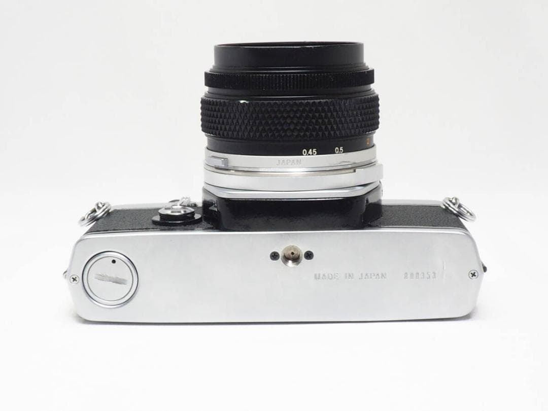 フィルムカメラ OLYMPUS OM-1 + ZUIKO AUTO-S 50mm F1.4