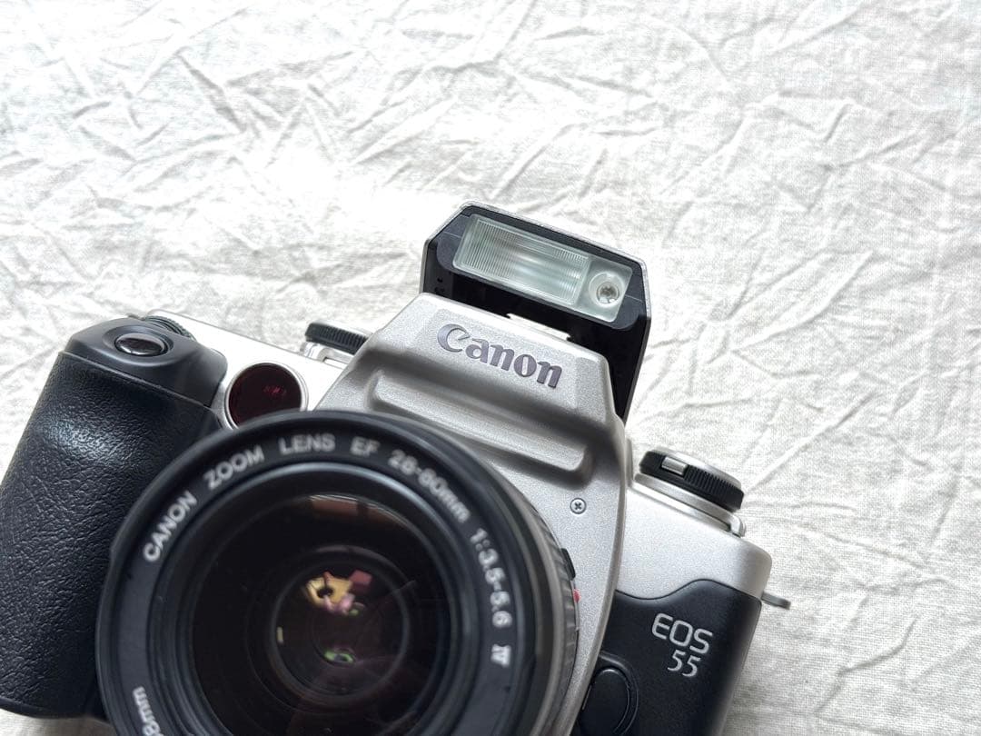 ⌘完動品！ 作例あり 電池付き！Canon EOS 55 ズームレンズセット⌘