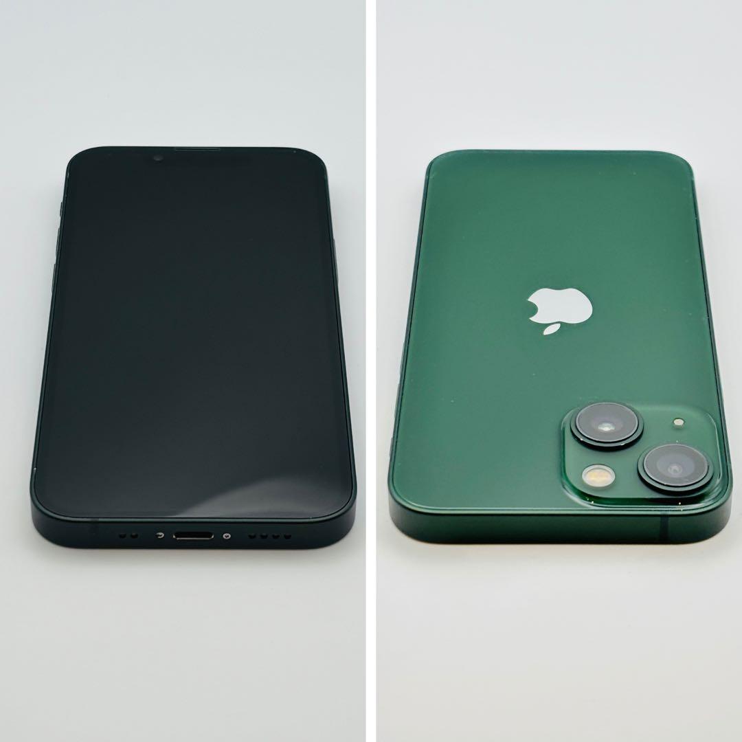 美品✨iPhone 13mini 128GB グリーン SIMフリー 動作確認済