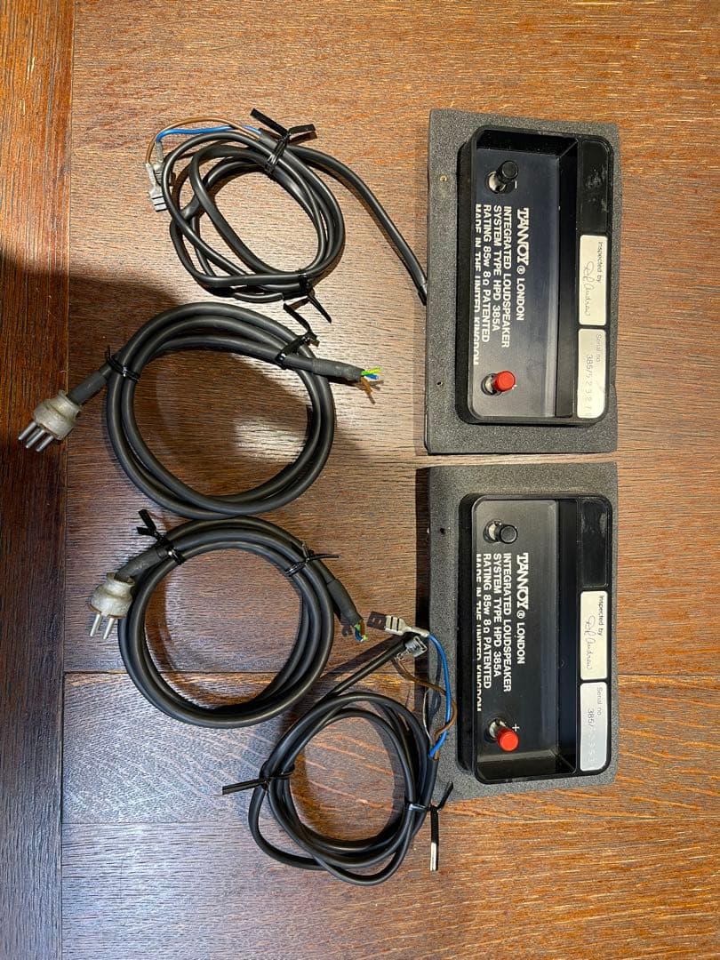 タンノイ アーデンスピーカー端子とユニット接続ハーネス