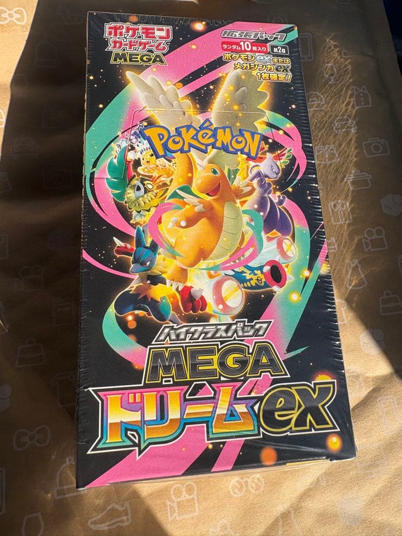 シュリンクあり　ポケモンカードゲーム MEGA ドリームEX BOX