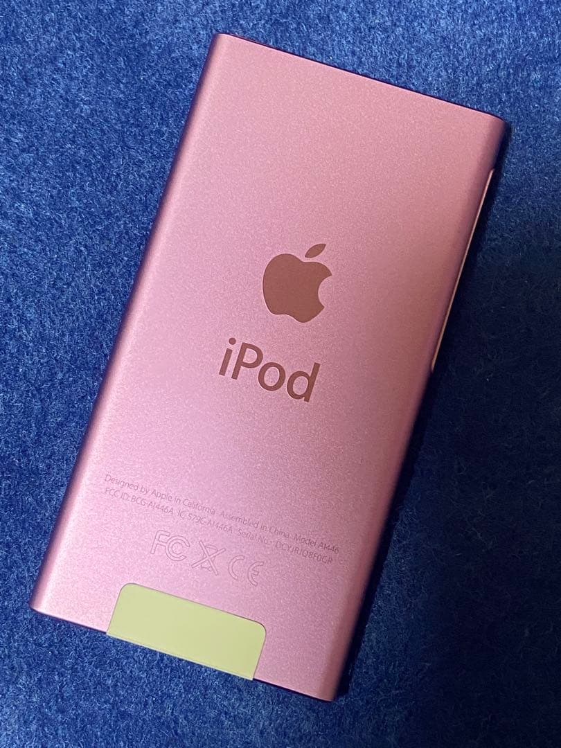 新品バッテリー Apple iPod nano 第7世代 パープル 綺麗