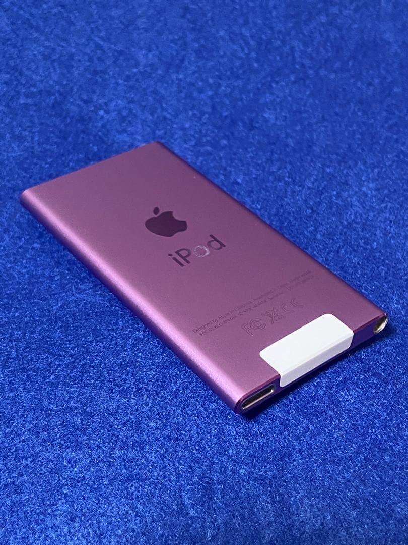 新品バッテリー Apple iPod nano 第7世代 パープル 綺麗