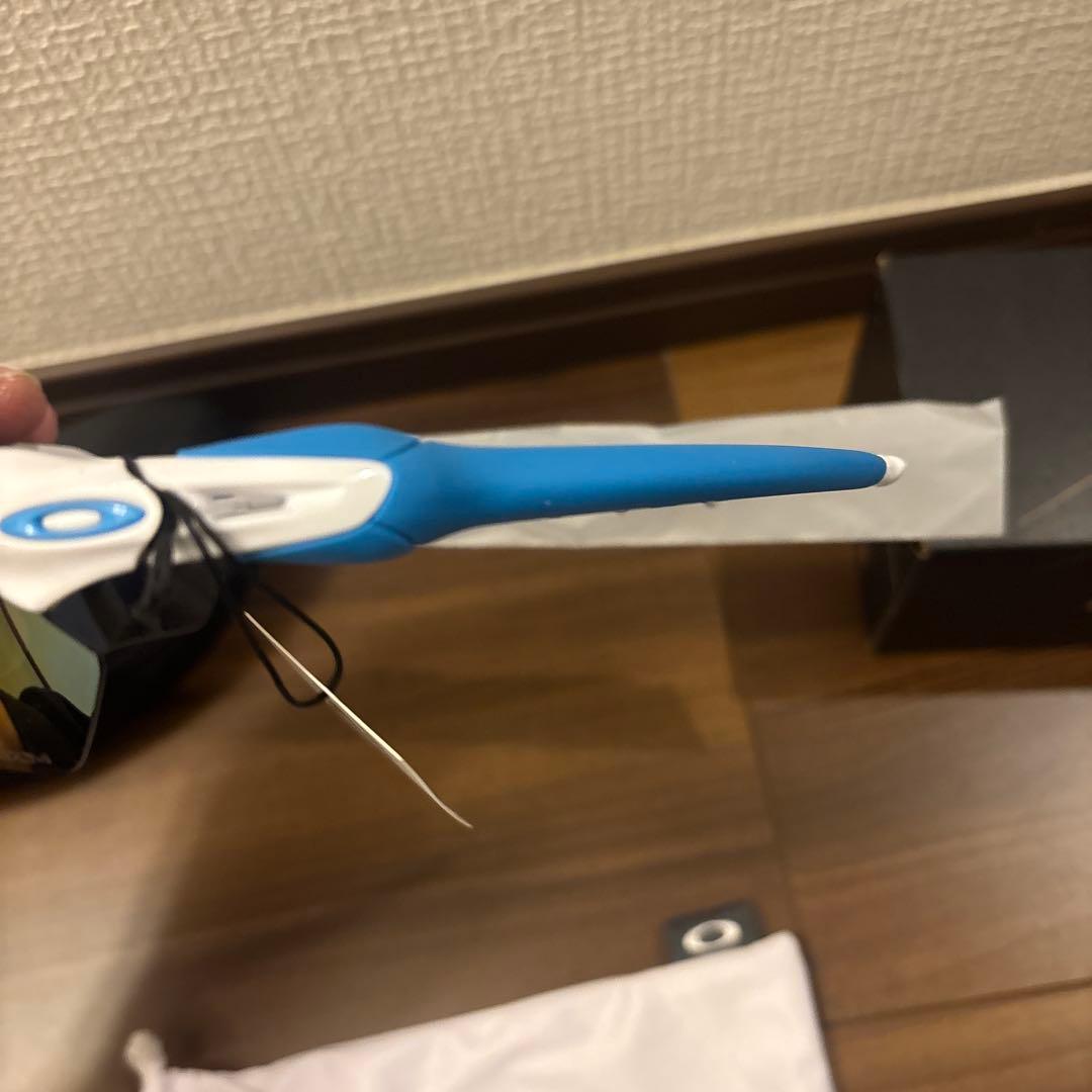 新品未使用　オークリー　レーダーevパス　プリズム　サファイア