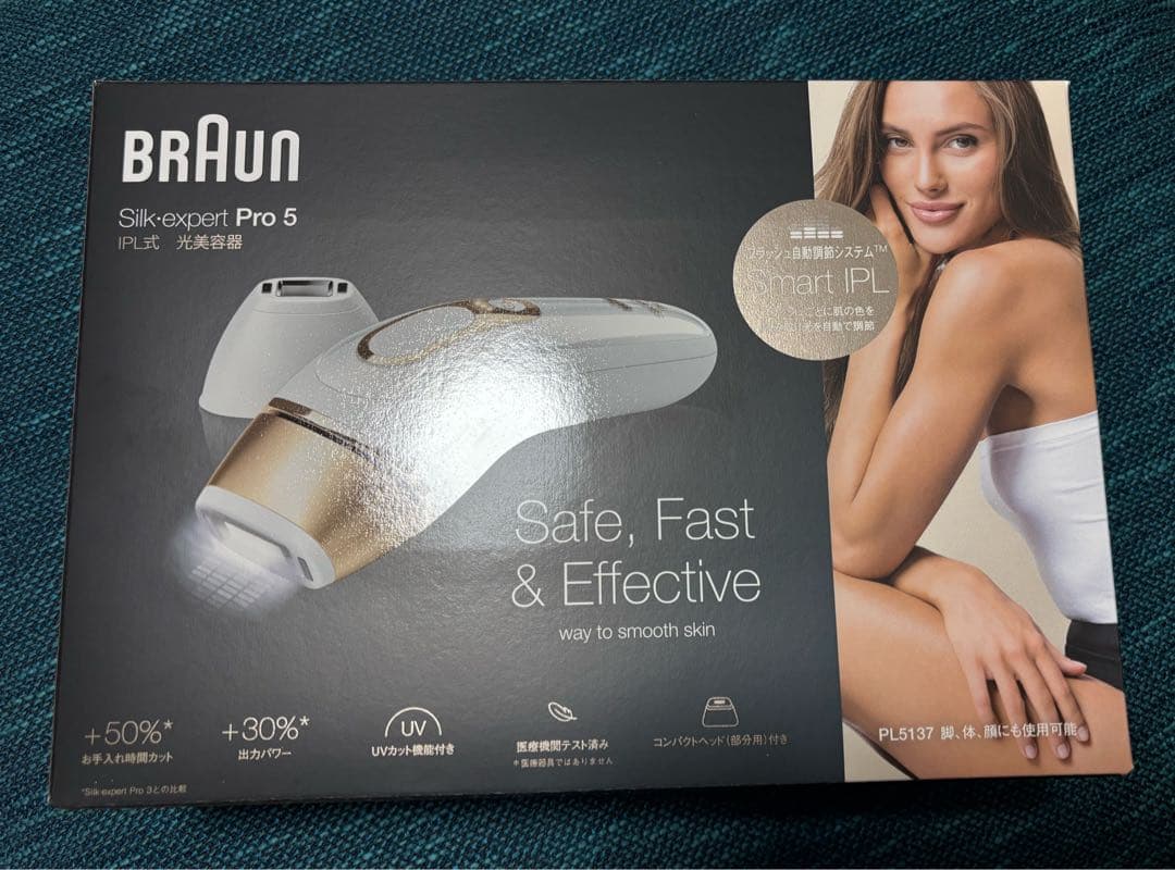 【新品・未使用】BRAUN Silk-expert Pro 5 脱毛器