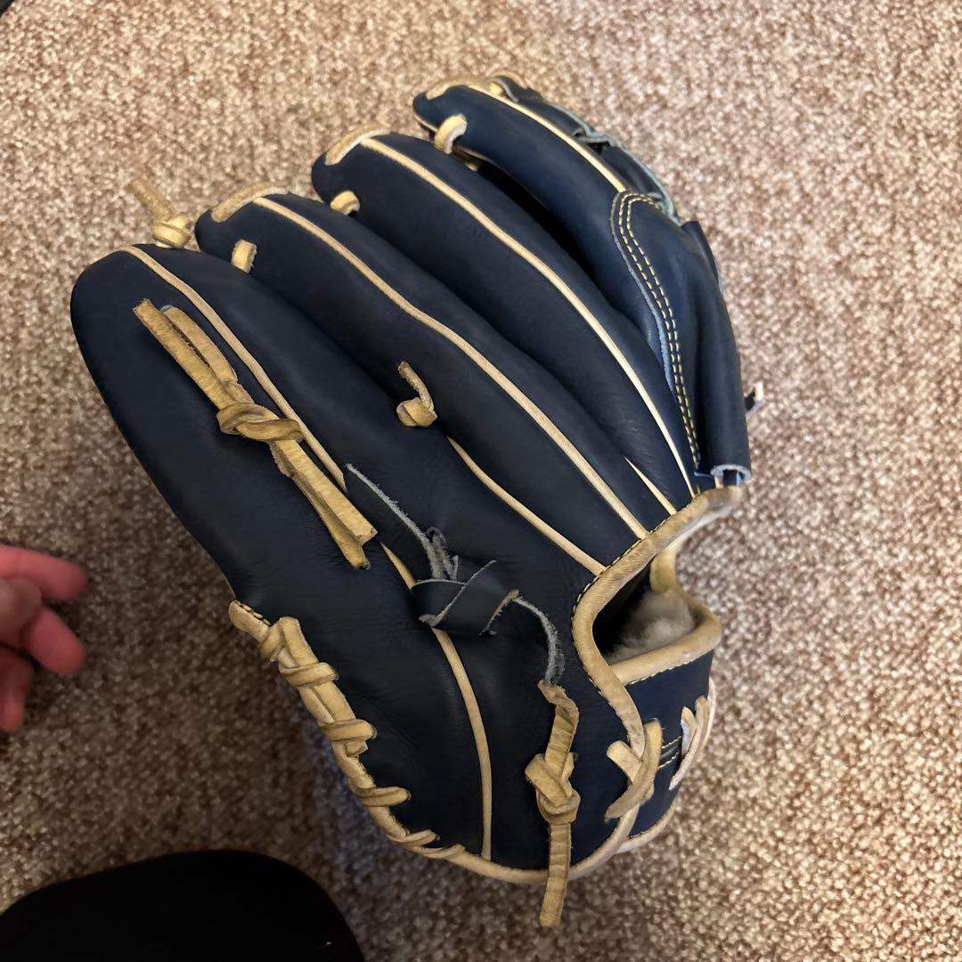 H*O様 Mizuno 軟式グローブ ネイビー 右投げ用
