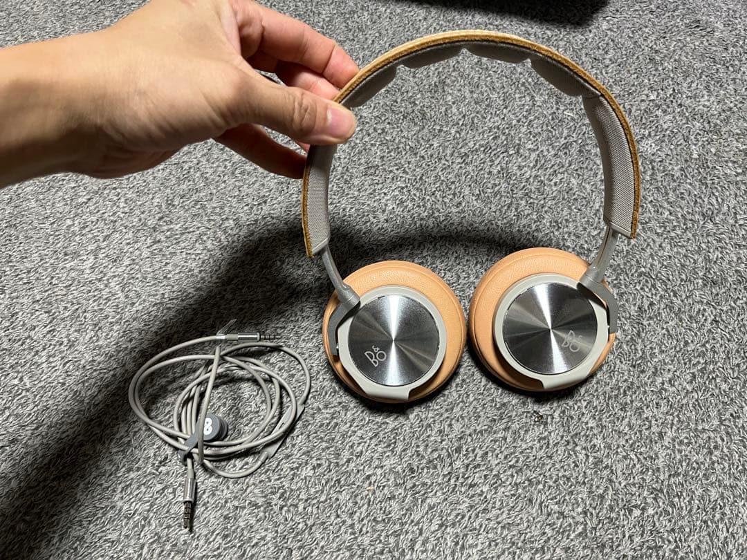 B&O BeoPlay H6オーバーイヤーヘッドフォン ベージュ