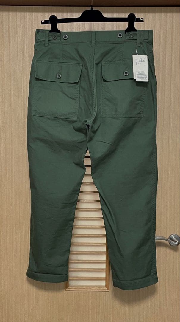 新品未使用　ジャーナルスタンダードluxe ミリタリーサージ　ベイカーパンツ