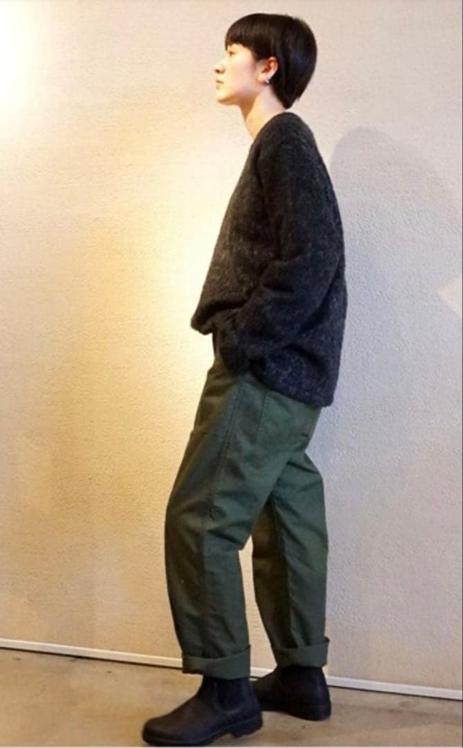 新品未使用　ジャーナルスタンダードluxe ミリタリーサージ　ベイカーパンツ