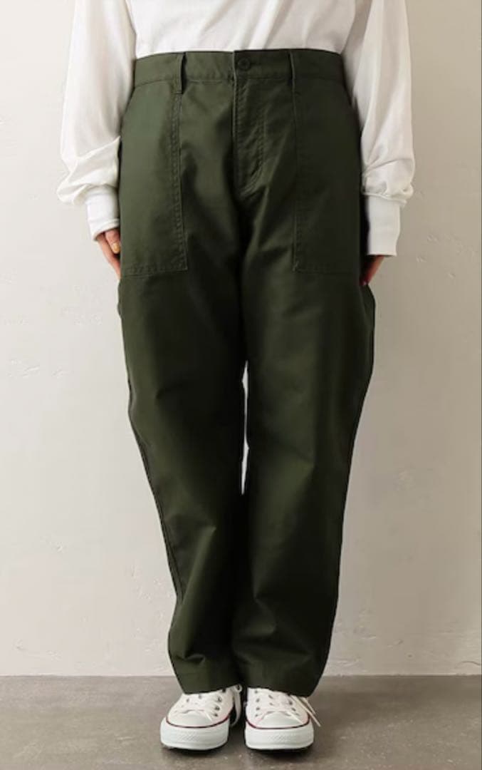 新品未使用　ジャーナルスタンダードluxe ミリタリーサージ　ベイカーパンツ