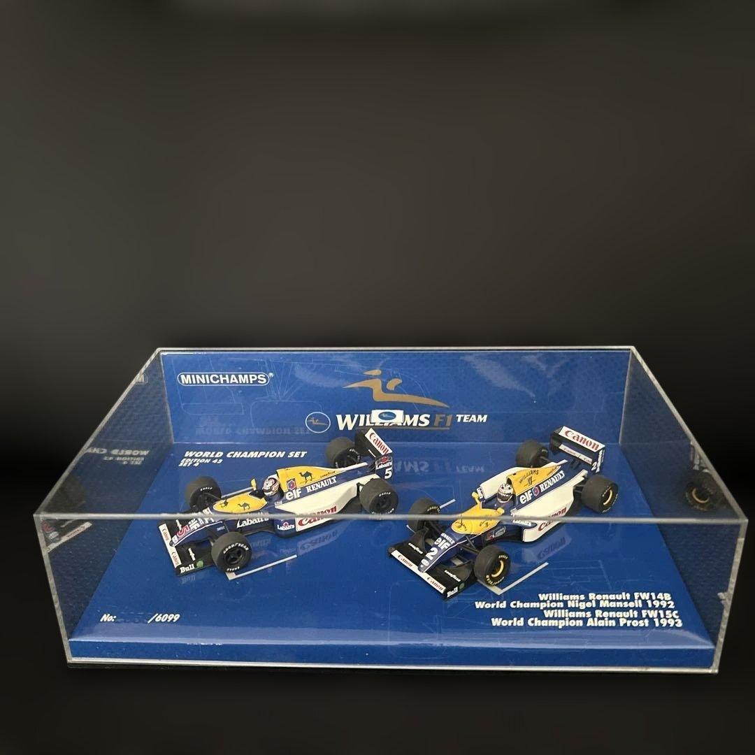 ミニカー MINICHAMPS Williams World Champion Set