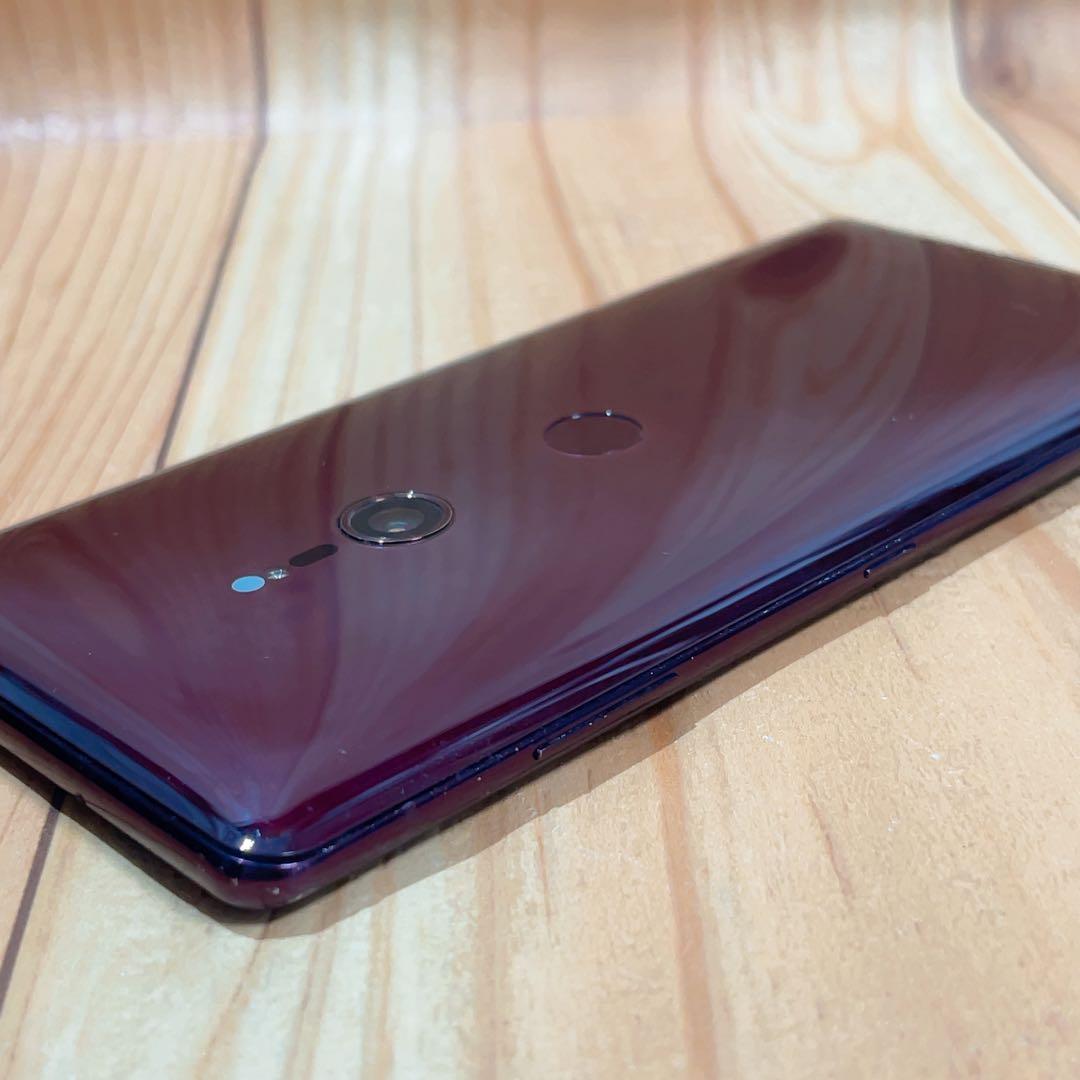 SIMフリー 本体 Xperia XZ3 64 GB 027G4 ボルドーレッド
