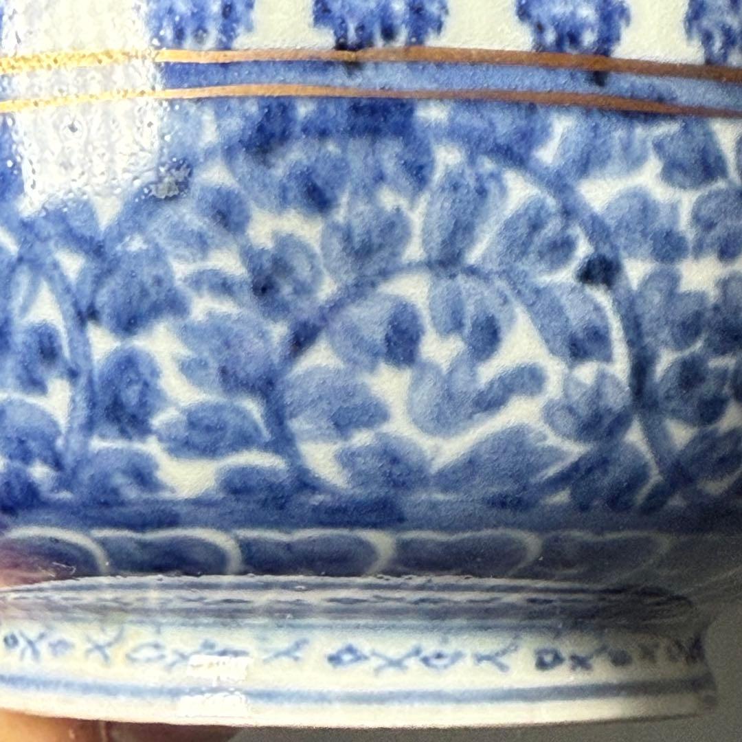 古伊万里　最上手　染錦壽字文蓋物　江戸時代　豪商旧蔵品　細密技巧　古陶を楽しむ