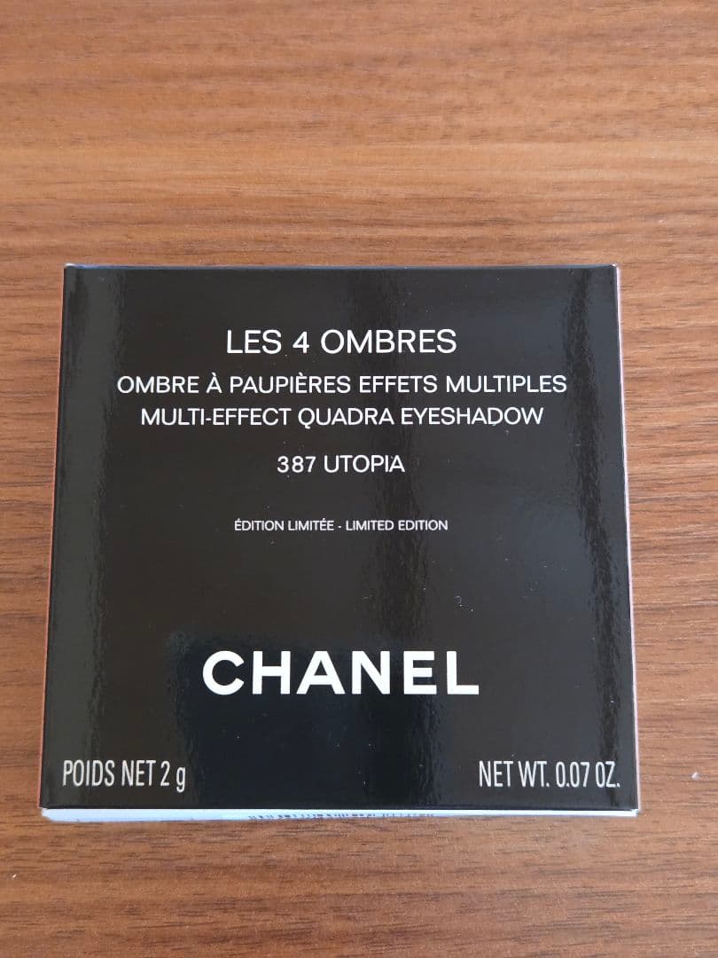 CHANEL シャネル レ キャトル オンブル アイシャドウ 387 ユートピア