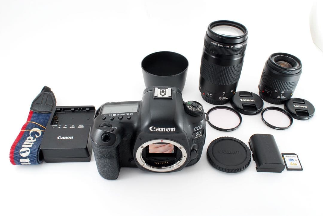 CANON EOS 5D MARK IV標準&望遠ダブルレンズセット