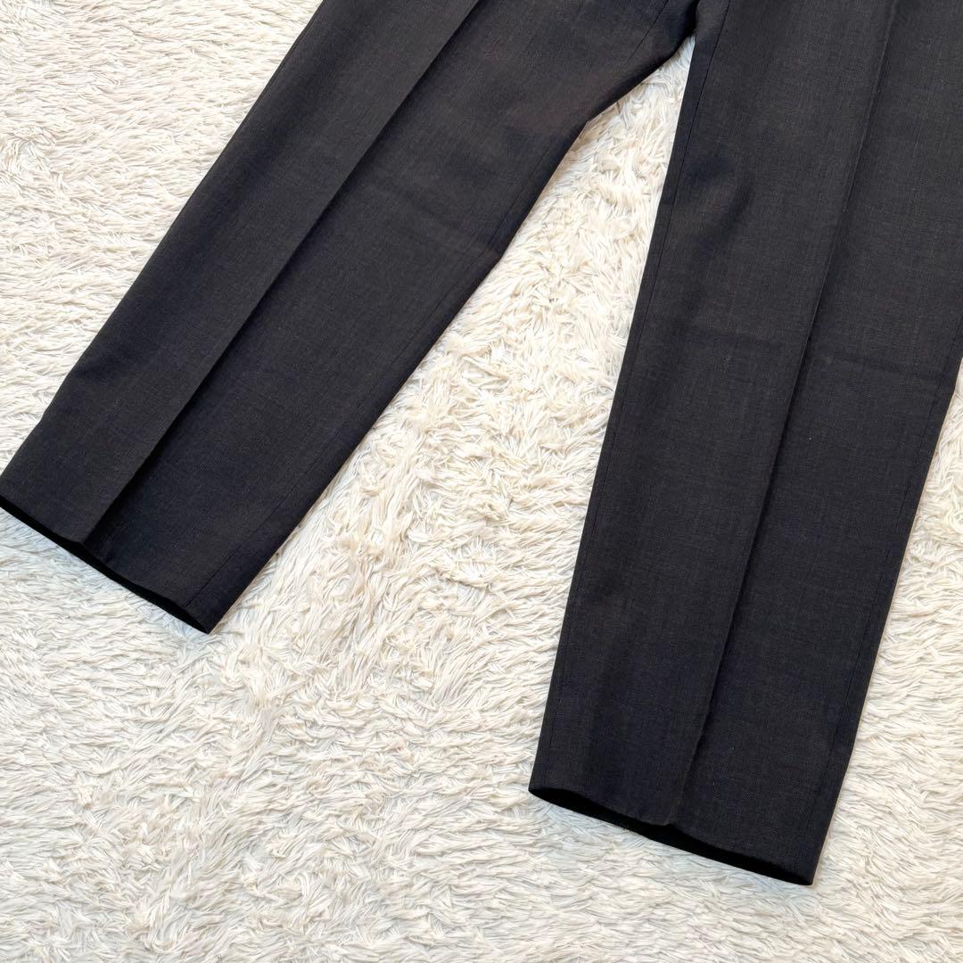 GUCCI グッチ スラックス グレー ウール 大きいサイズ スイス 希少