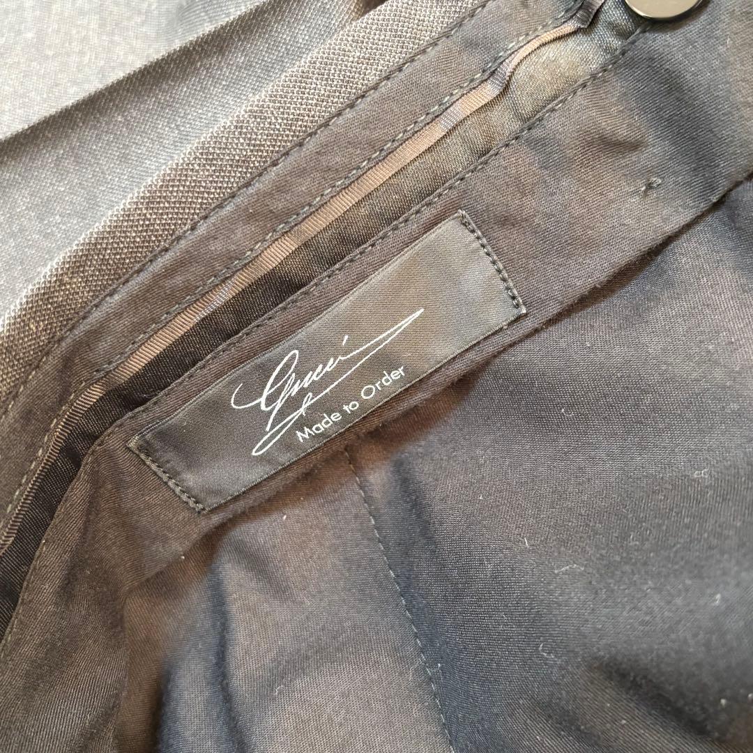 GUCCI グッチ スラックス グレー ウール 大きいサイズ スイス 希少