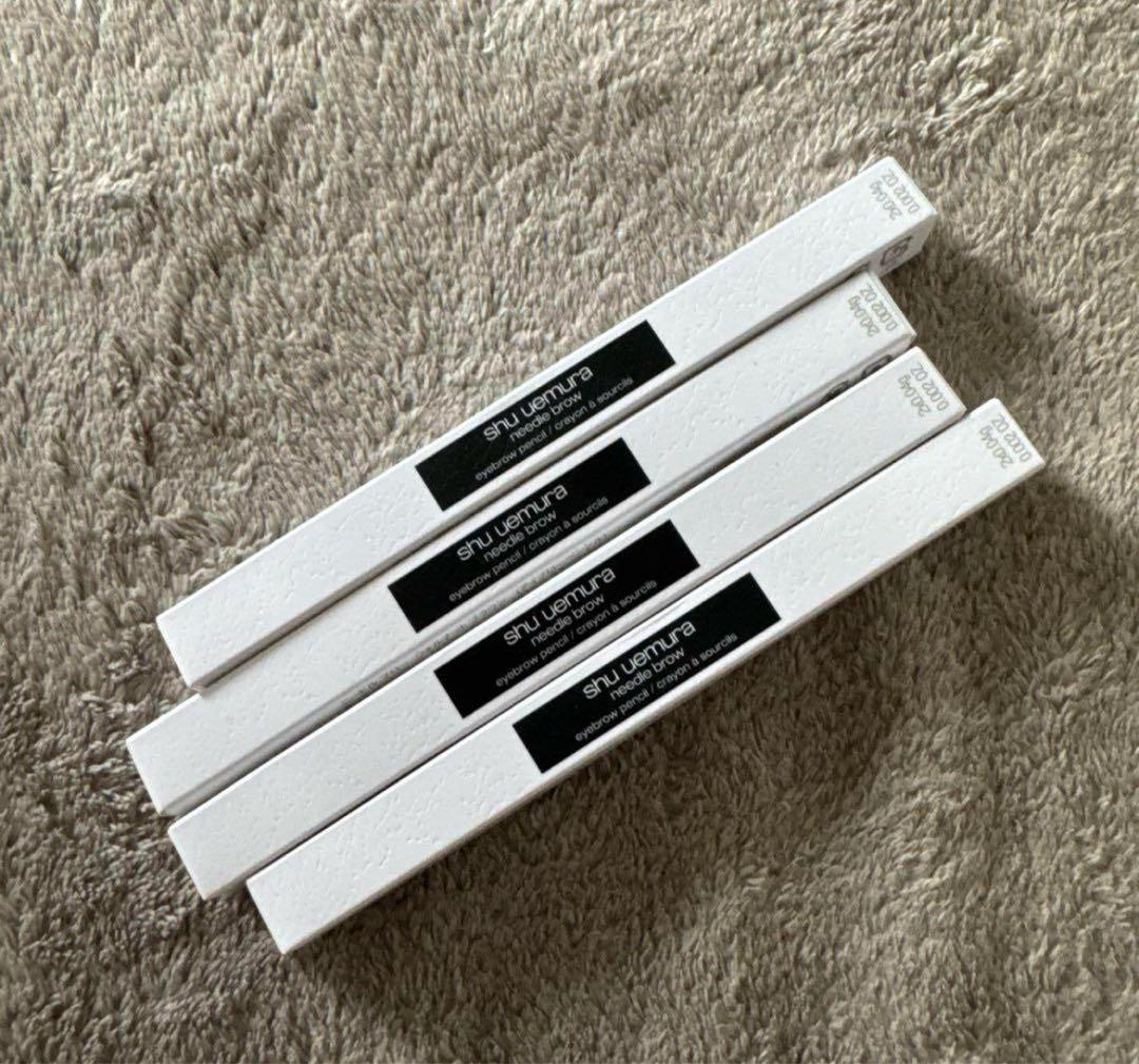 シュウウエムラ　ニードル ブロー　アイブローペンシル4本セット