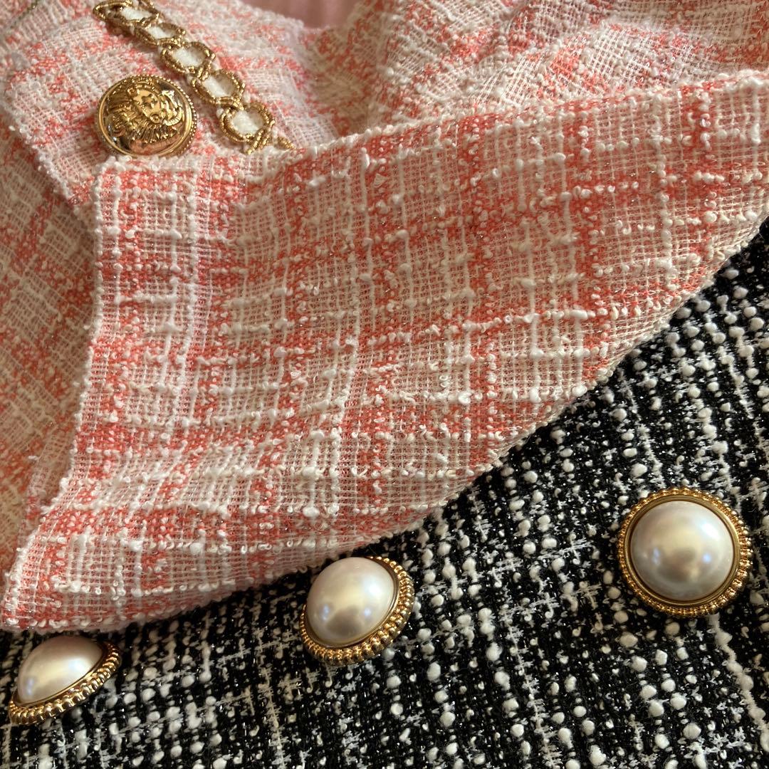 Tika ツイードドレス4点セット