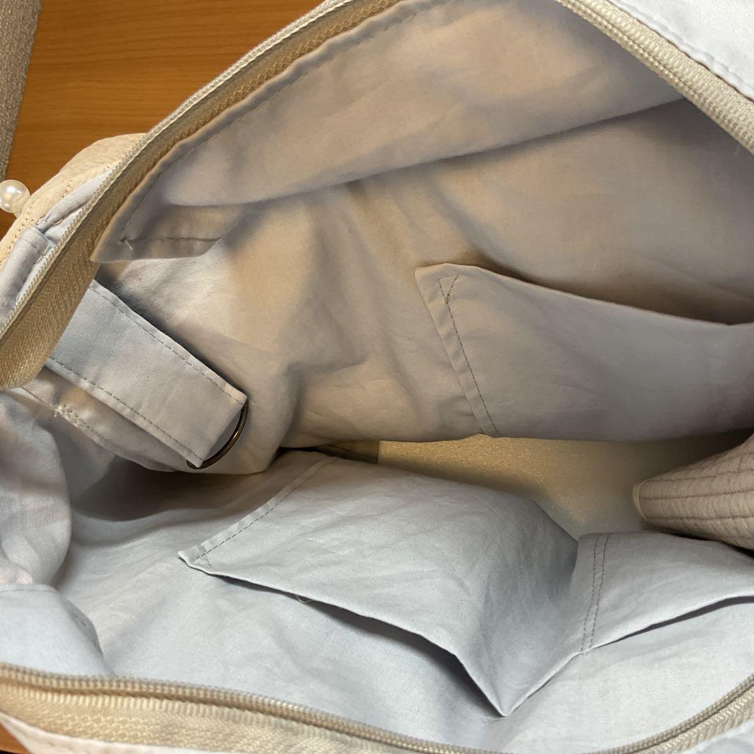 サリィさま　ヌビフレアダブルハンドルバッグ