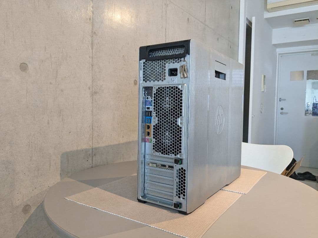 ワークステーション HP Z620 32GB Quadro K2200 4GB DP*2 Win11