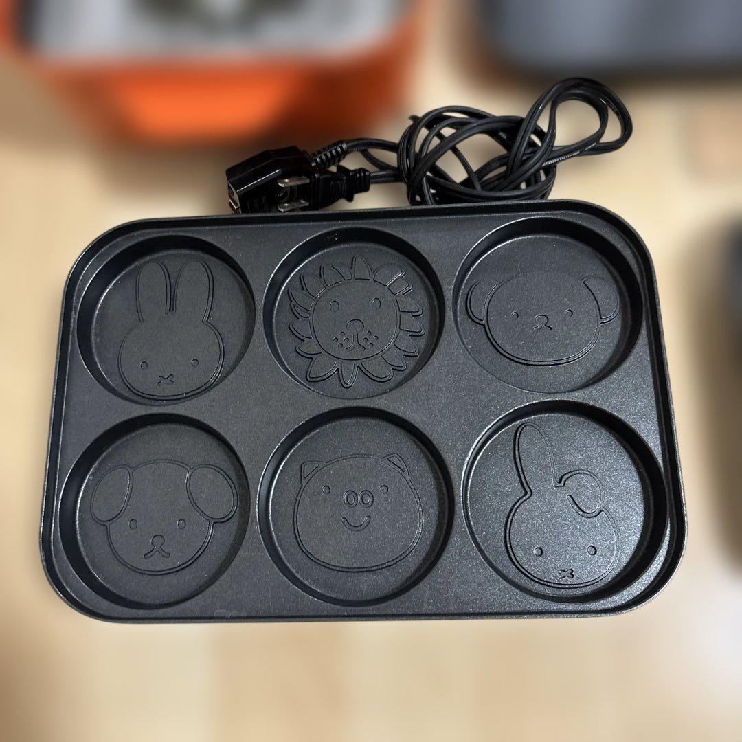 BRUNO ブルーノ　ホットプレート3枚　ミッフィーデザイン