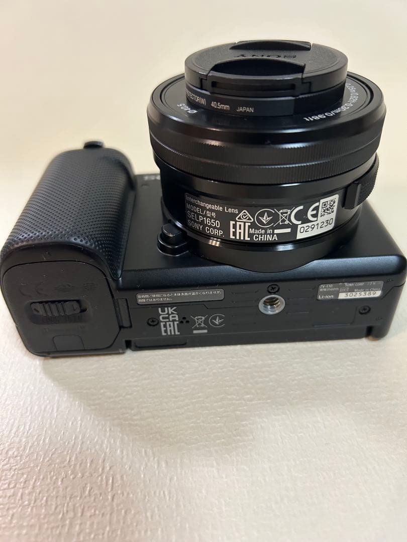 Sony ZV-E10Lミラーレスカメラ 本体レンズキット、グリップ付