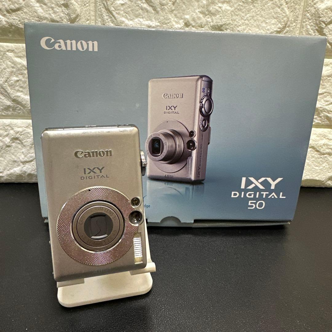 キヤノン　Canon IXY DIGITAL 50 中古良品　元箱付き