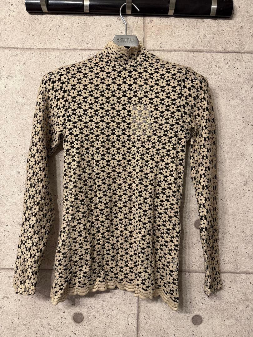 CLANE clane クラネ 3D FLOWER LACE TOPS