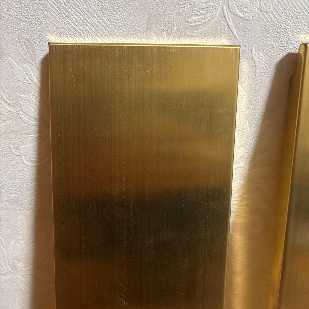 オールドマウンテン　真鍮プレート　2枚組